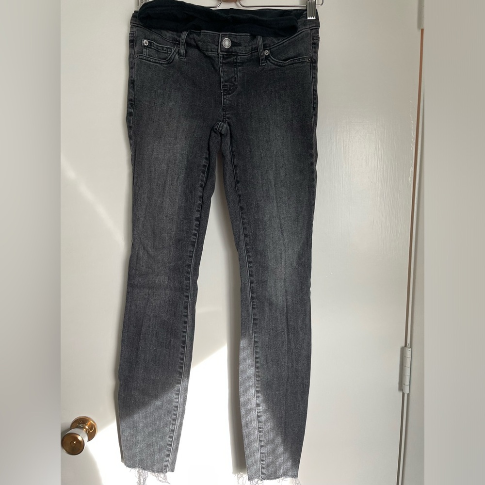 Distressed Gap Maternity pants
